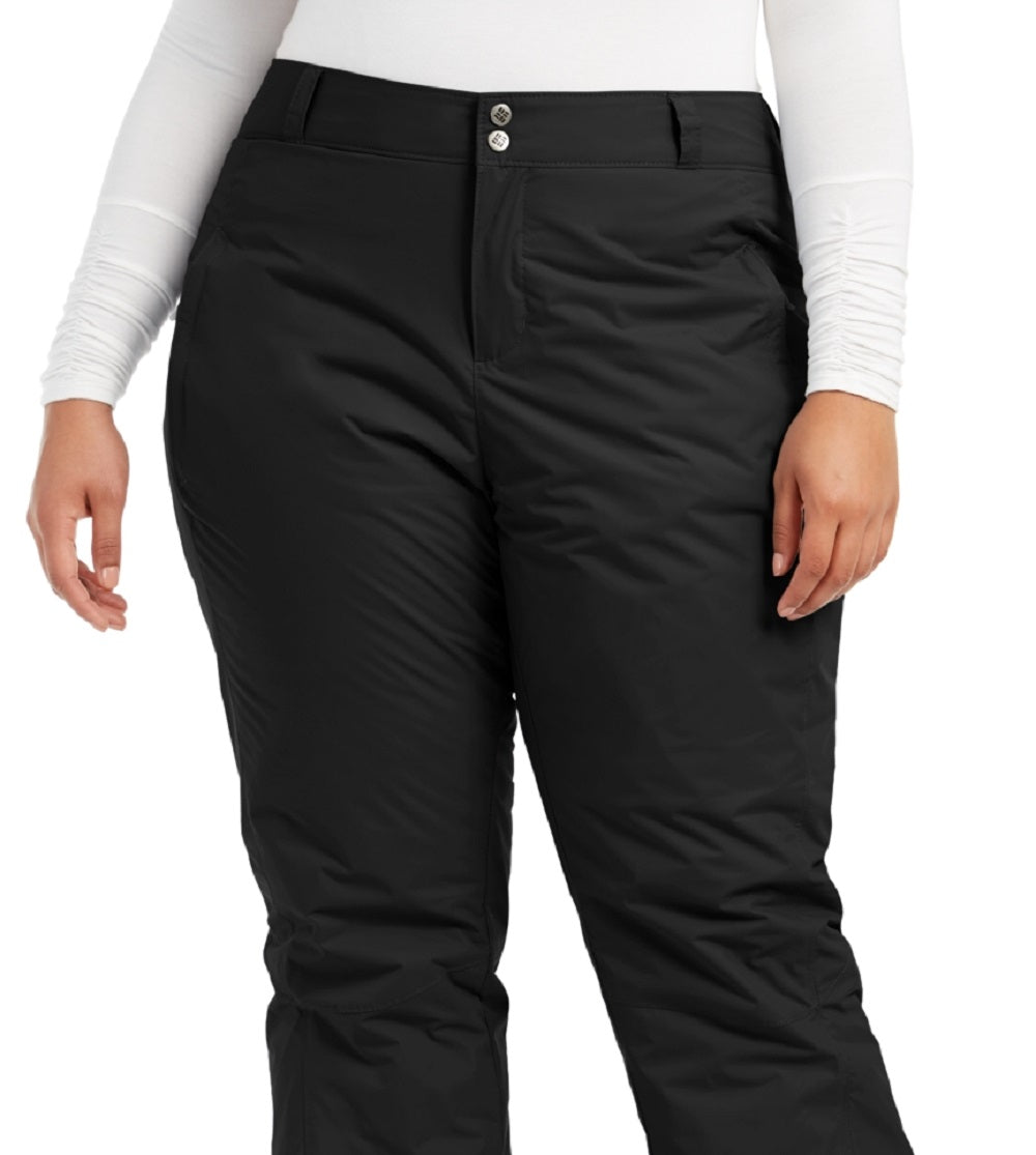 Columbia Women's Modern Mountain Waterproof Pants Black Size 2X