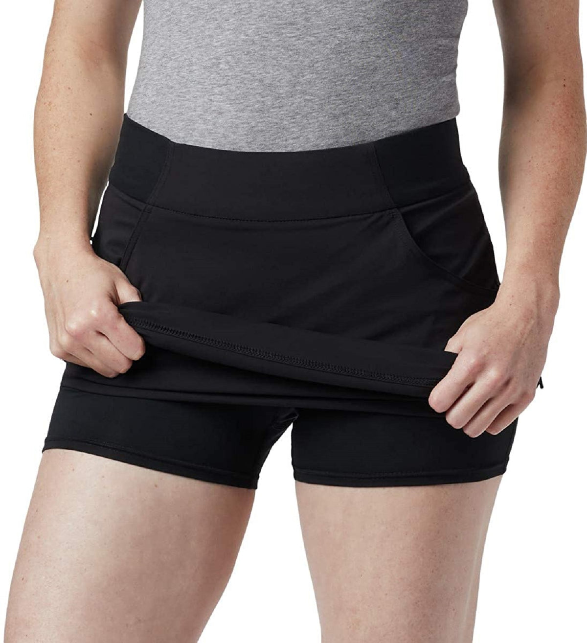 Columbia Women's Plus Anytime Casual Skort Black Size 3X
