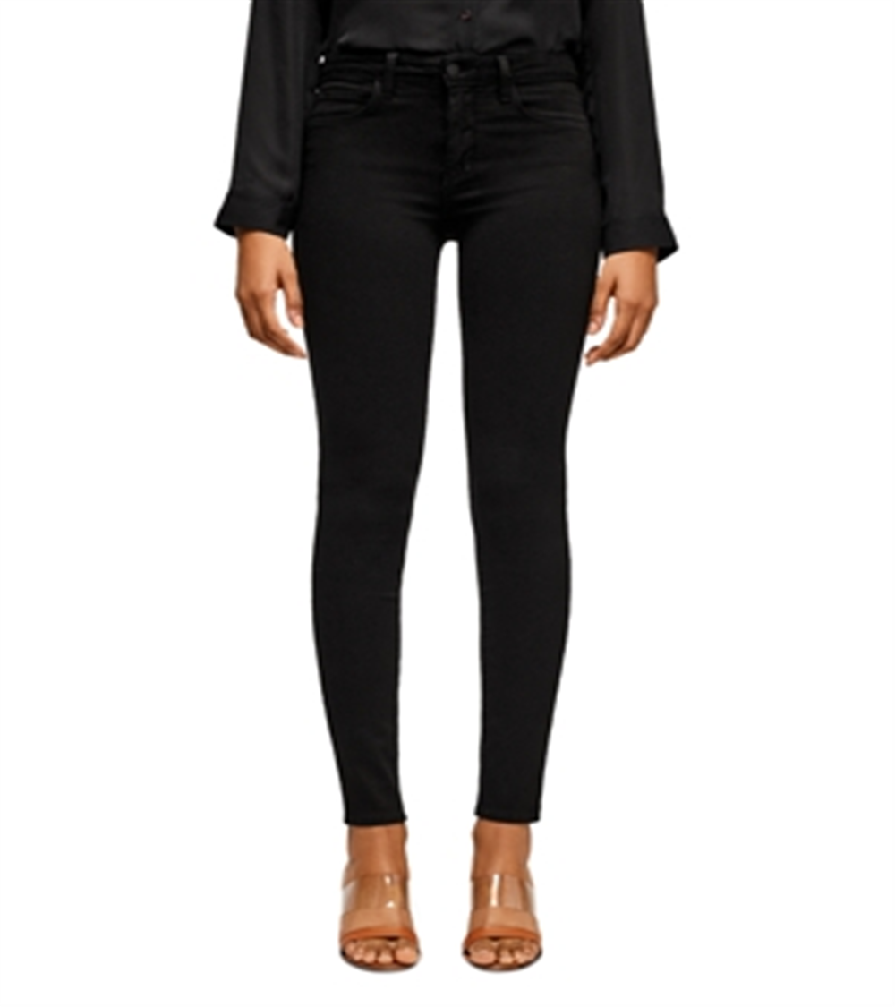 L'agence Women's High Rise Skinny Jeans Black Size 29
