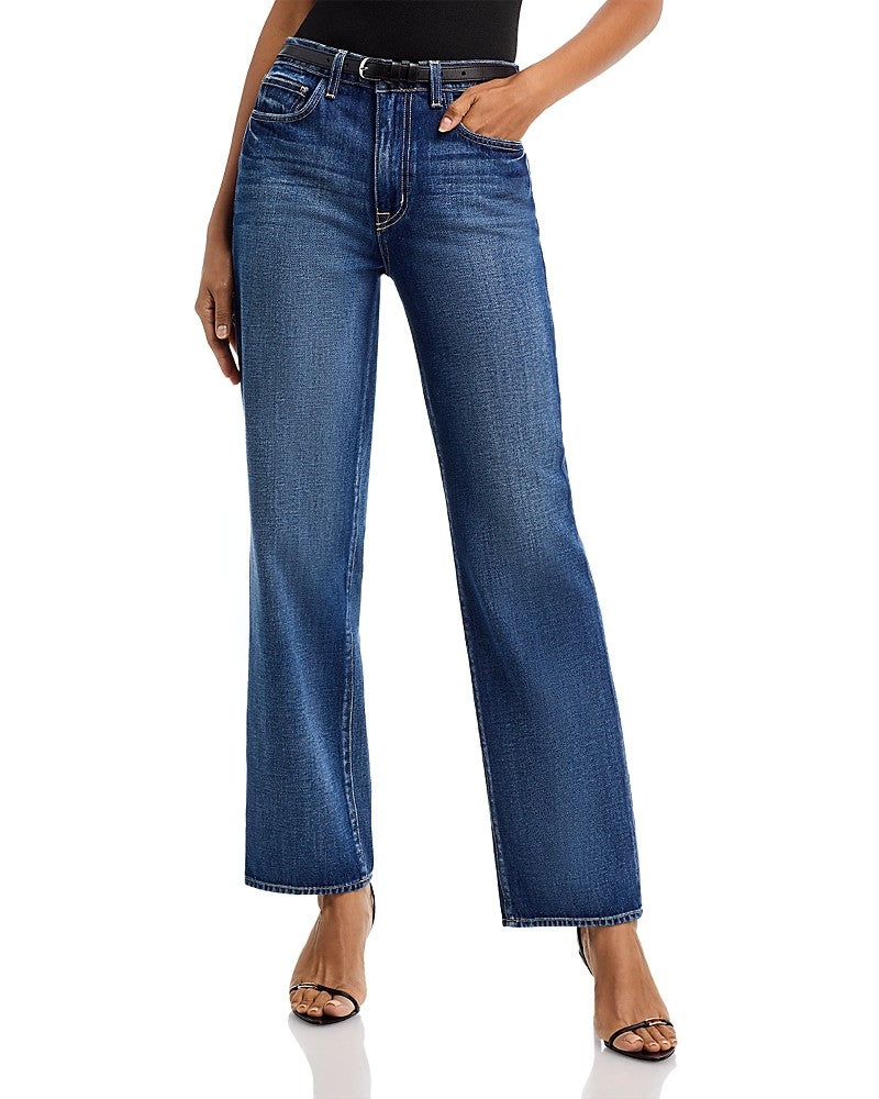 LAgence Jones Ultra High Rise Stovepipe Straight Jeans in Arco