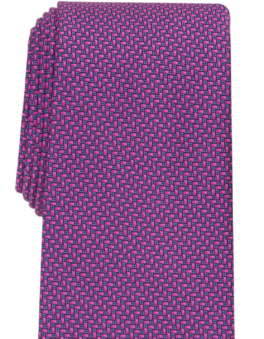 Perry Ellis Men's Harding Micro Tie Purple Size Regular