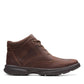 Clarks Men's Collection Bradley Mid Comfort Boots Brown Size 8M