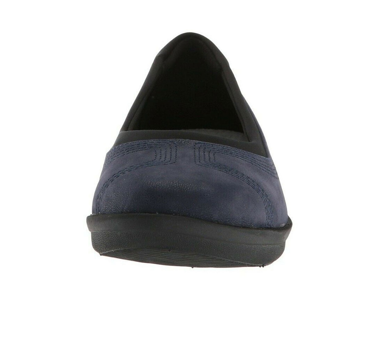 Clarks Women's Slip On Loafer Cushion Soft Flats Blue Size 7.5 M