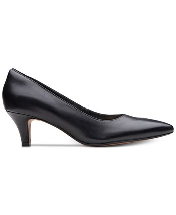 Clarks Women's Collection Linvale Jerica Shoes Black Size 9 M