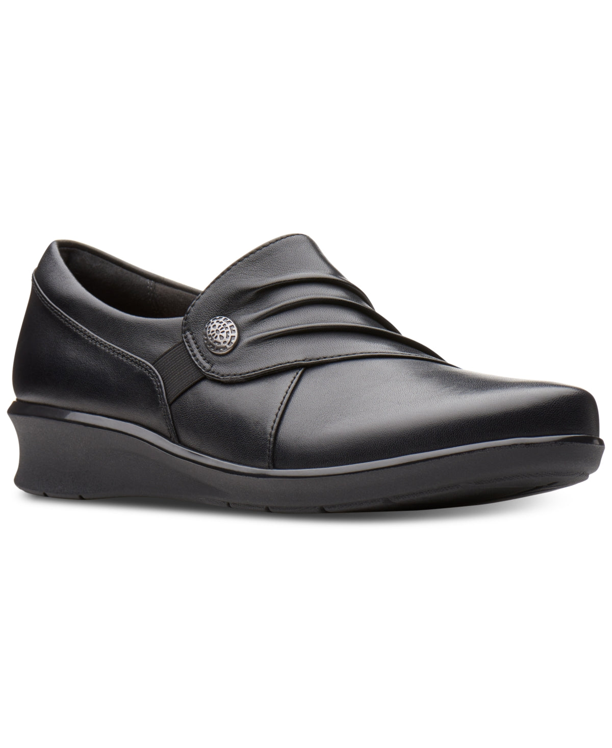 Clarks Women's Hope Roxanne Shoes Black Size 10 W