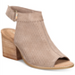 Toms Women's Grenada Open Toe Bootie Brown Size 8