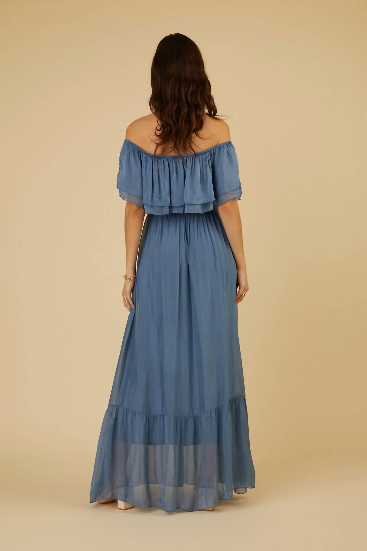 Scandal Italy - Laurie Italian Silk Maxi Dress