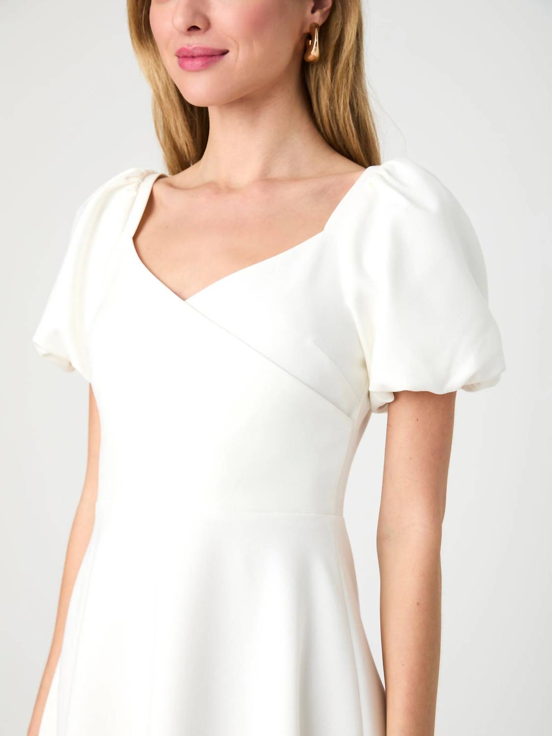 French Connection - Whisper Puff Sleeve Dress