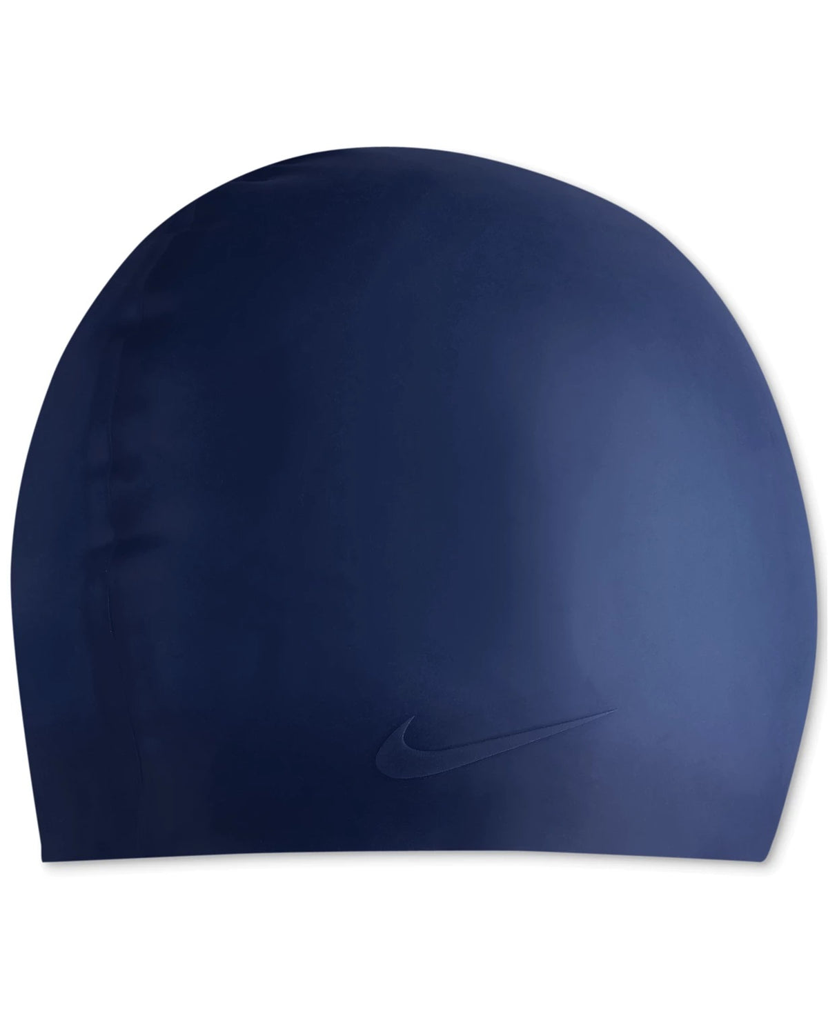 Nike Women's Solid Silicone Swim Cap Swimsuit Blue Size Regular