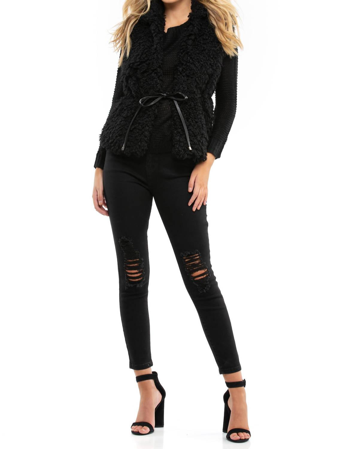 Wyldr - Country Days Fluffy Gilet Faux Fur Vest
