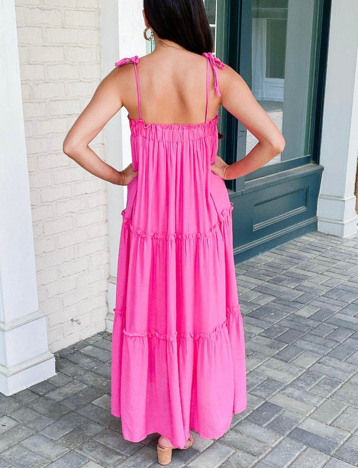 &Merci - Ruffled Tier Maxi Dress
