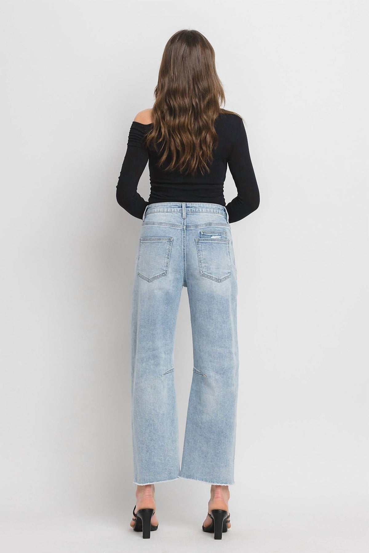 Flying Monkey - High Rise Barrel Jean