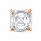 Diana M Jewels - 5.00 Cts Lab Grown Asscher Cut Stud Earrings