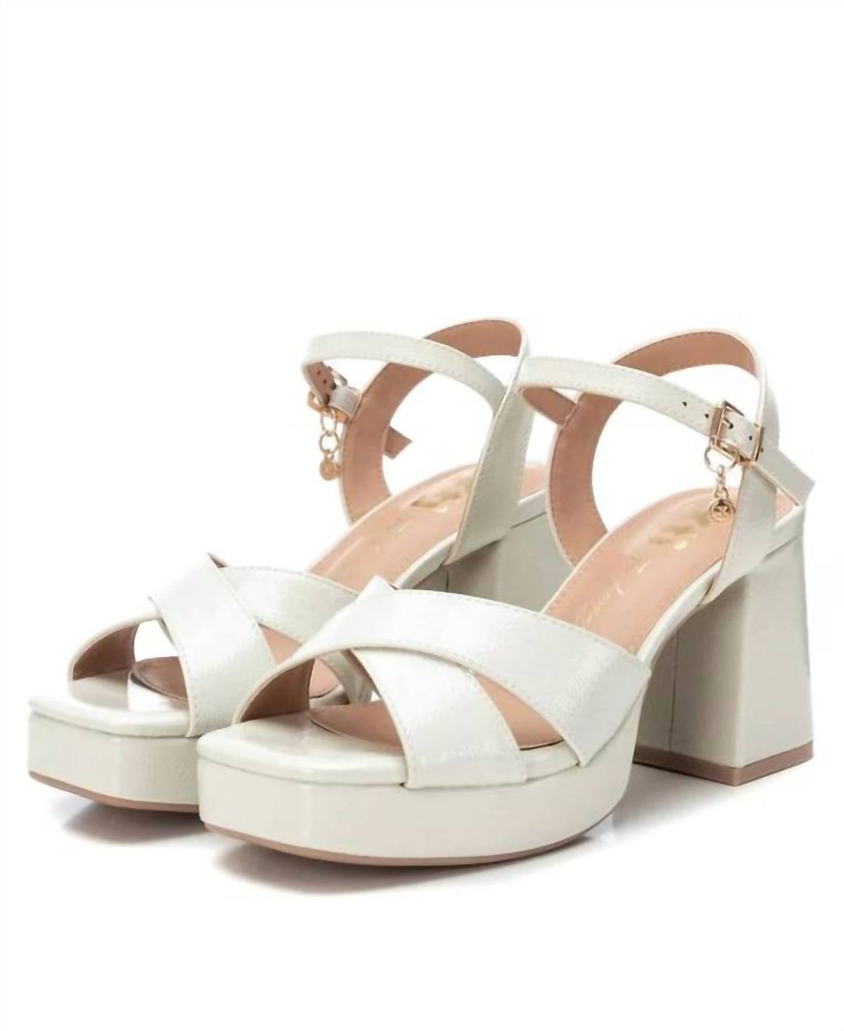 Xti - WOMEN'S HEELED PLATFORM SANDAL