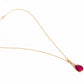 Avenue Chic - Women's Teardrop Necklace
