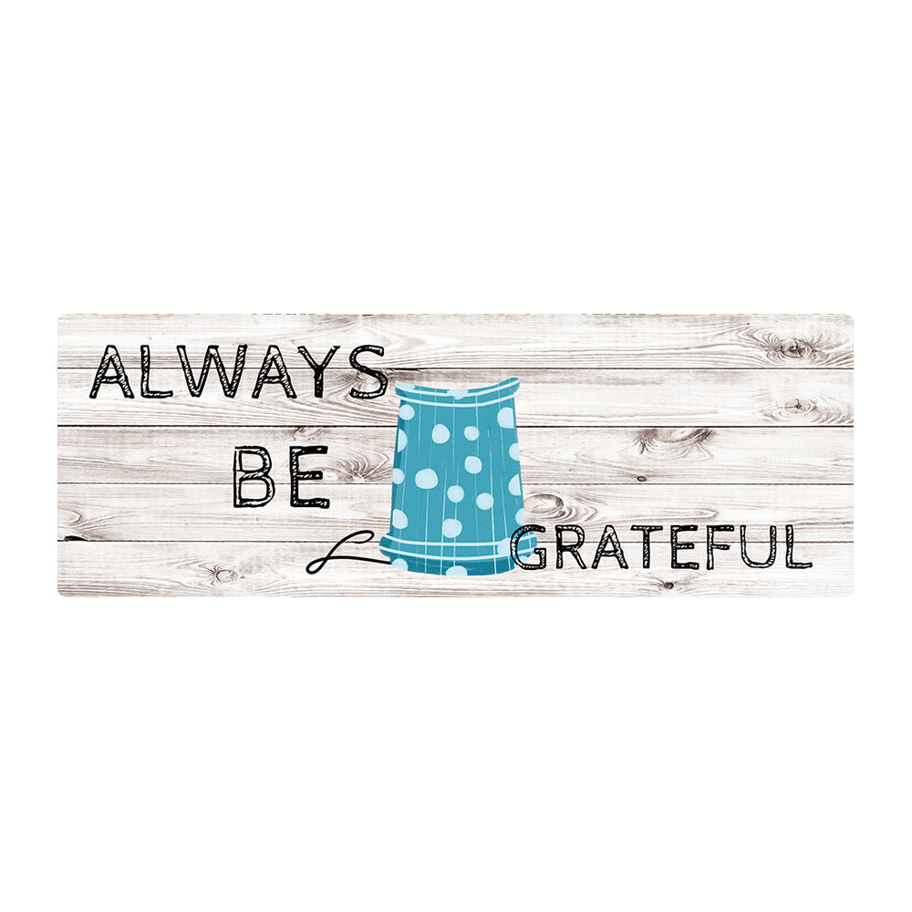 19.6 in. x 55 in. Anti-Fatigue Kitchen Runner Mat (Grateful)