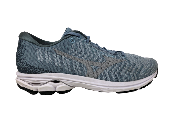 Mizuno Women's Wave Rider 23 Waveknit Running Shoes Blue Size 6 B(M) Us