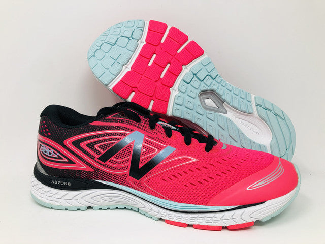 New Balance Kid's 880 V7 Running Shoe Pink/Black Size 6 M US