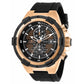 Invicta Aviator 50mm Quartz Chronograph Silicone Strap