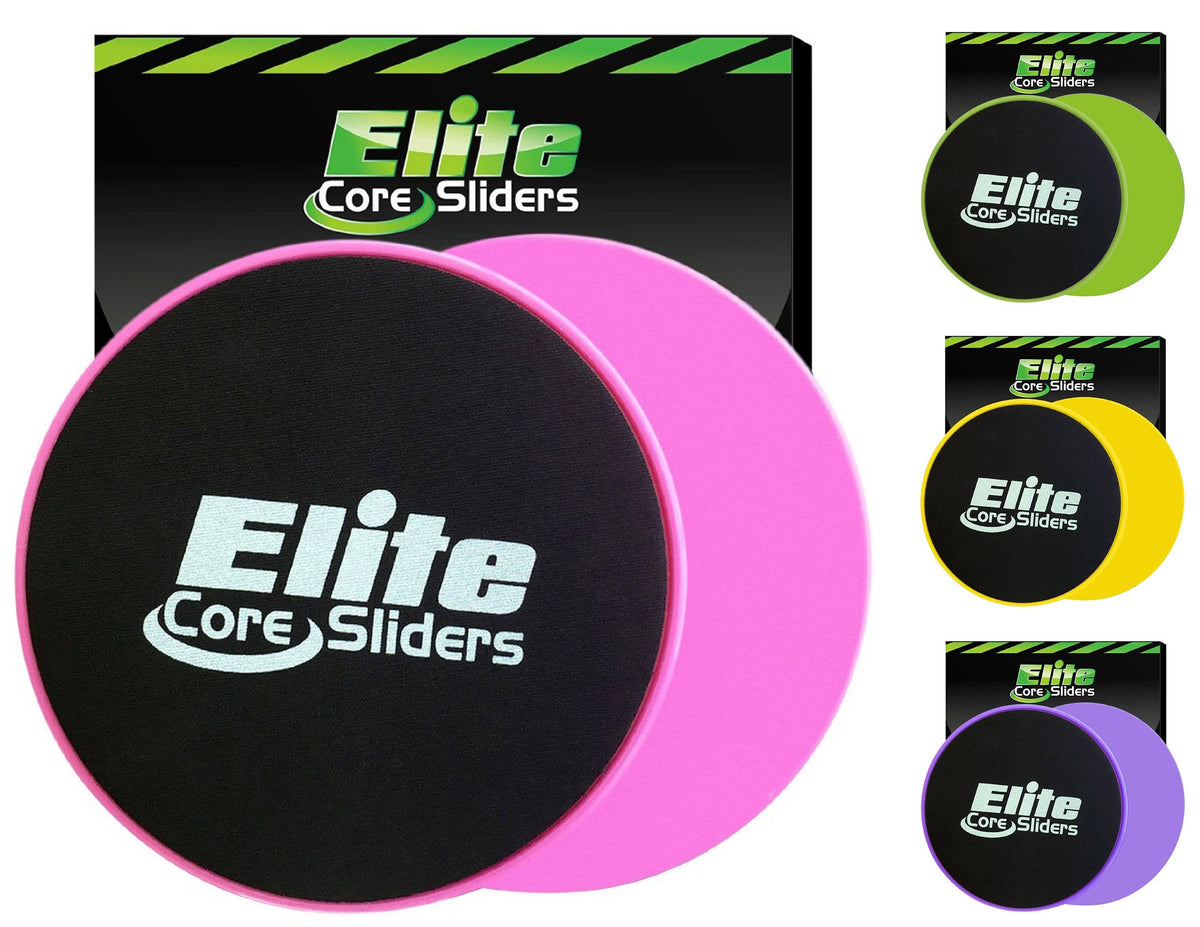 Core Sliders for Full Body Workout - Pack of 2