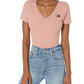Tommy Hilfiger Women's Bodysuit, Rose Dawn, X-Small