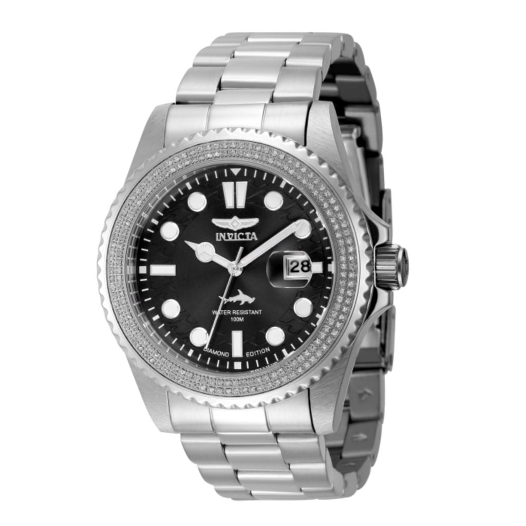 Invicta Pro Diver 38mm Quartz Diamond Accented Watch