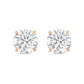 Diana M Jewels - 6.00 Cts Round Lab Grown Stud Earrings