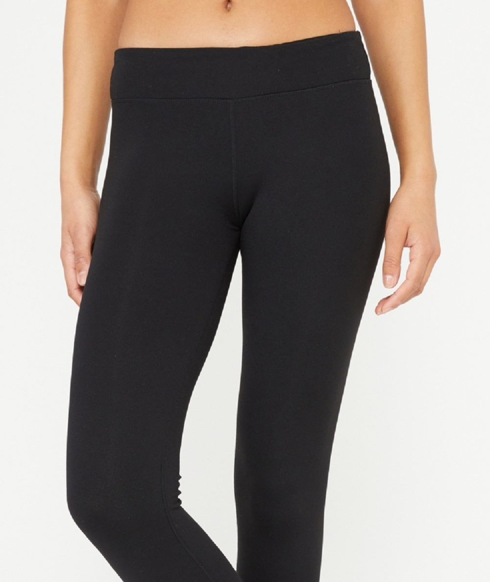 Cotton On Women's Active Low Rise Full Length Tight Pants Black Size Small