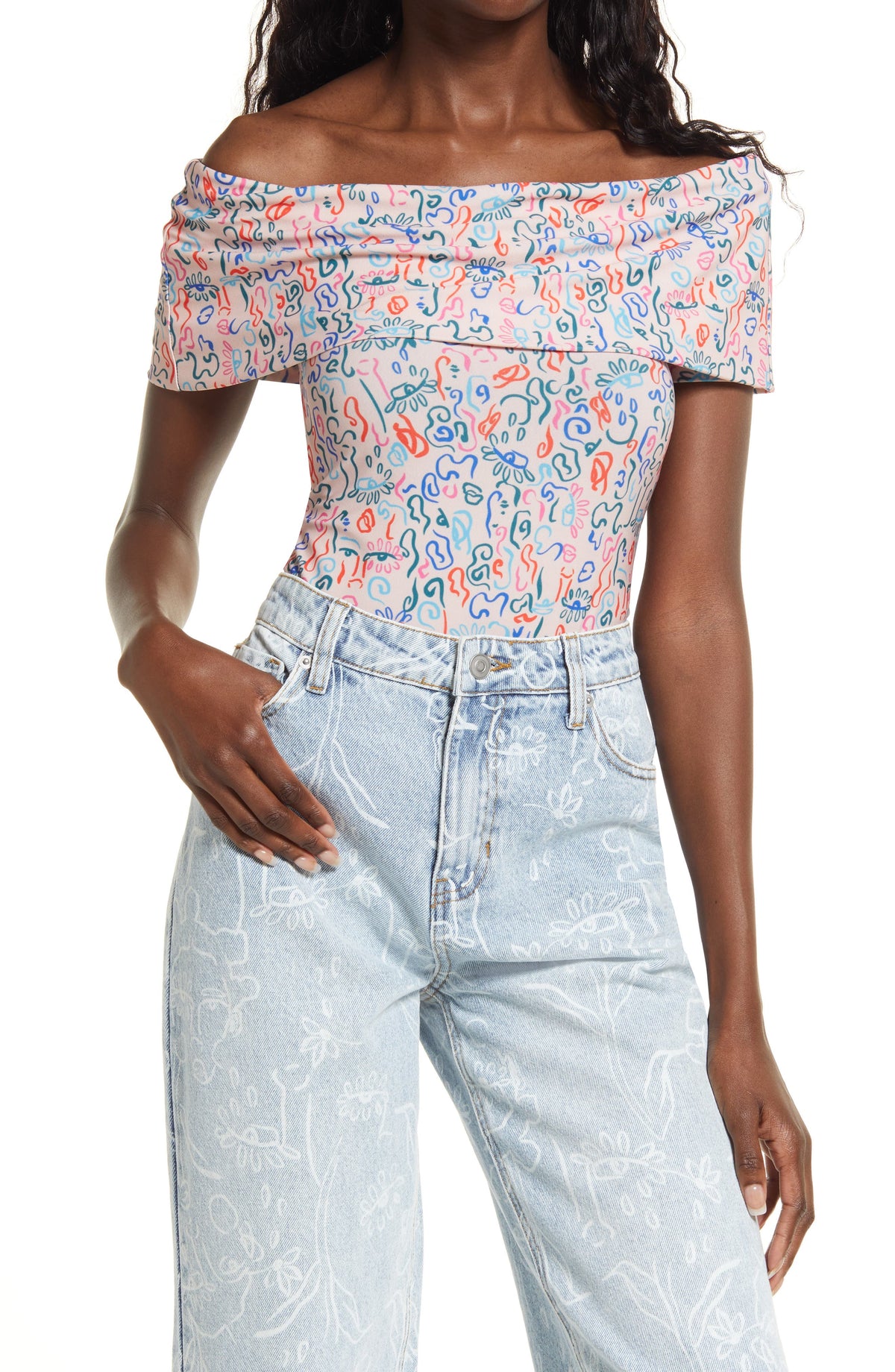 cristina-martinez-off-the-shoulder-bodysuit