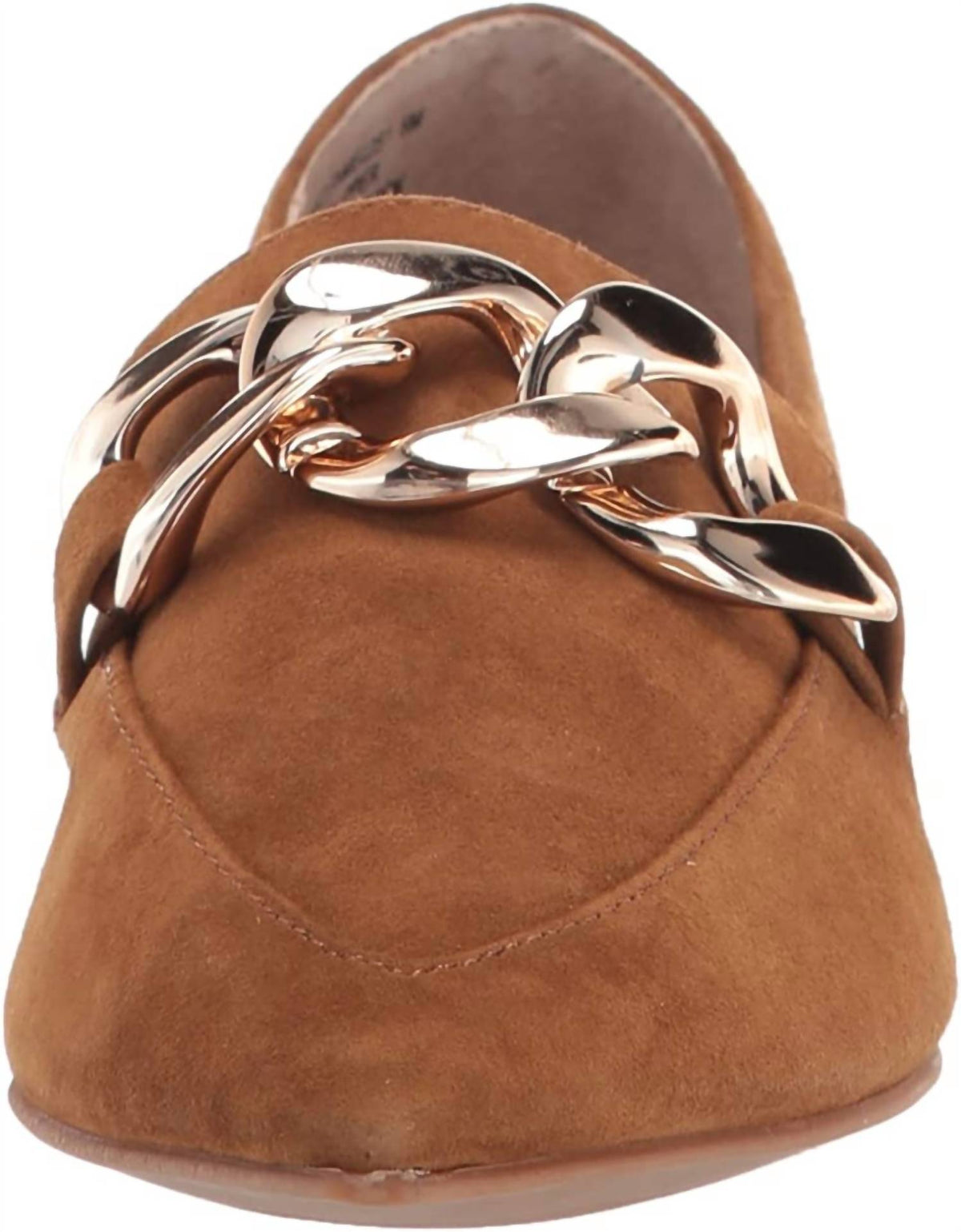 Steve Madden - Women's Flourish Slip On Pointed Toe Suede Embellished Loafers