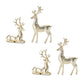 Holiday Deer Figurine (Set of 4)