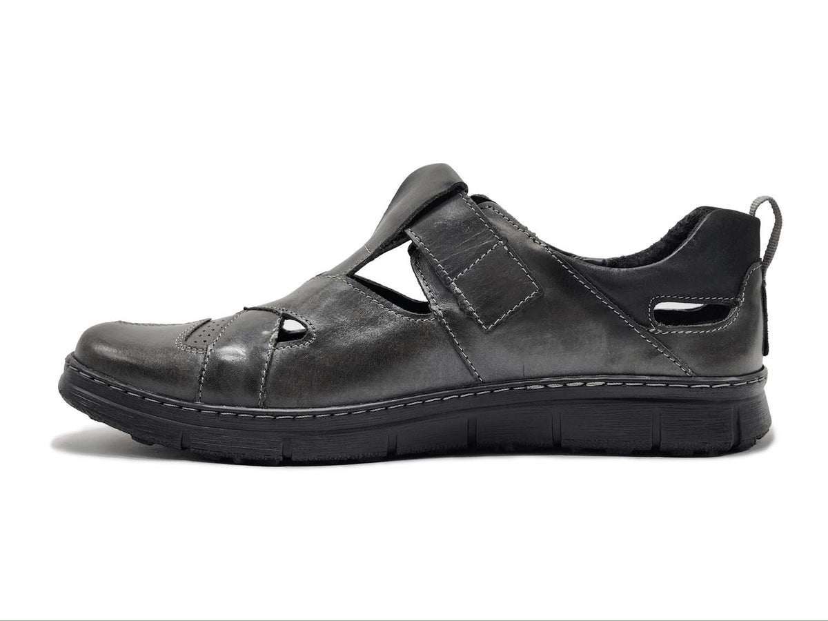 Kcr Group - Men's Everyday Closed-toe Leather Sandals