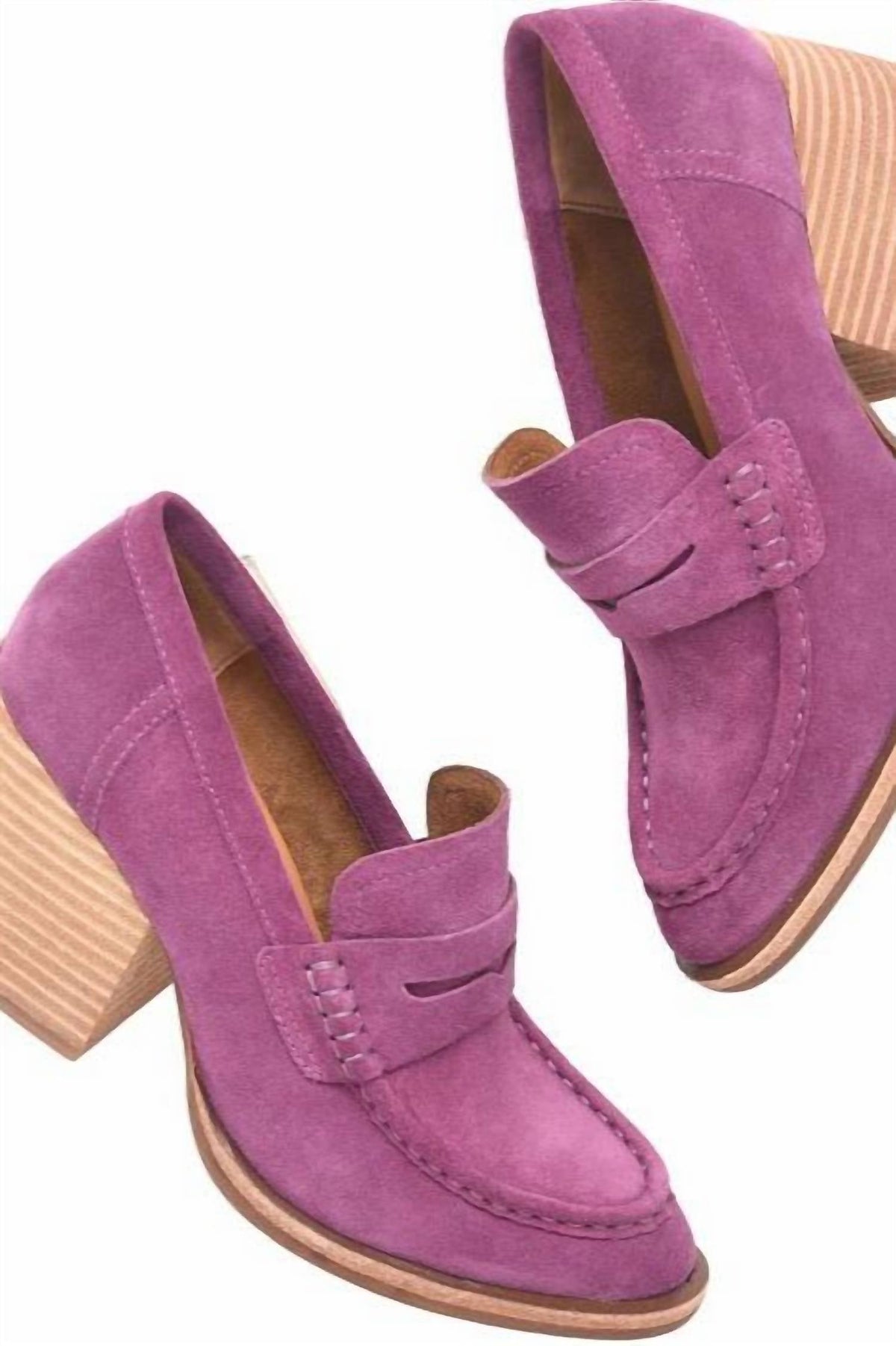 Kork-Ease - Modeste Suede High-heeled Loafer