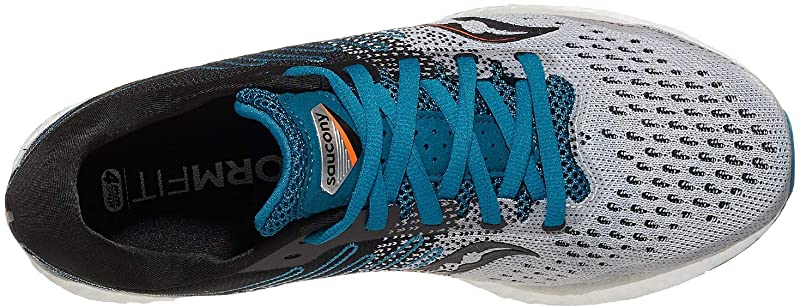 Saucony Men's Freedom 3 Running Shoes Grey/Blue Size 7 D(M) US