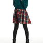 Andy & Evan - Girls Chenille Plaid Flannel Twofer Dress