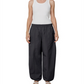 Agolde Dakota Cotton Poplin Track Pants Black Size M