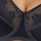 Bali Women's Flower Underwire Bra Black