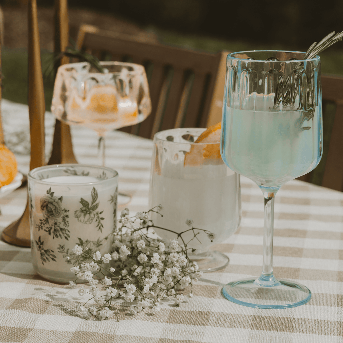 Outdoor Plastic Goblet Drinkware