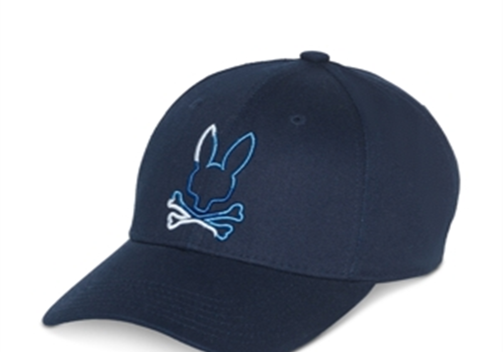Psycho Bunny Calle Baseball Cap Navy