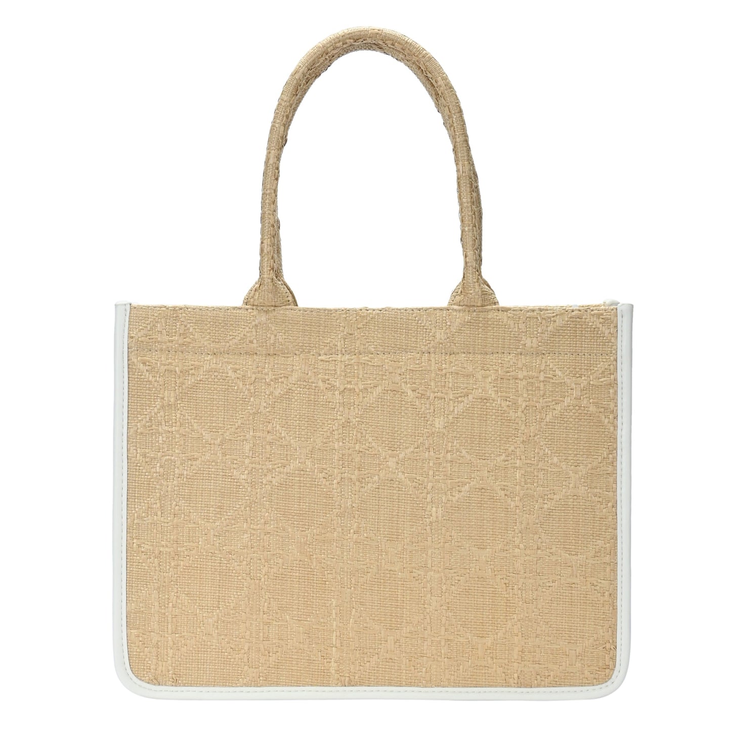 Florence Straw Book Tote