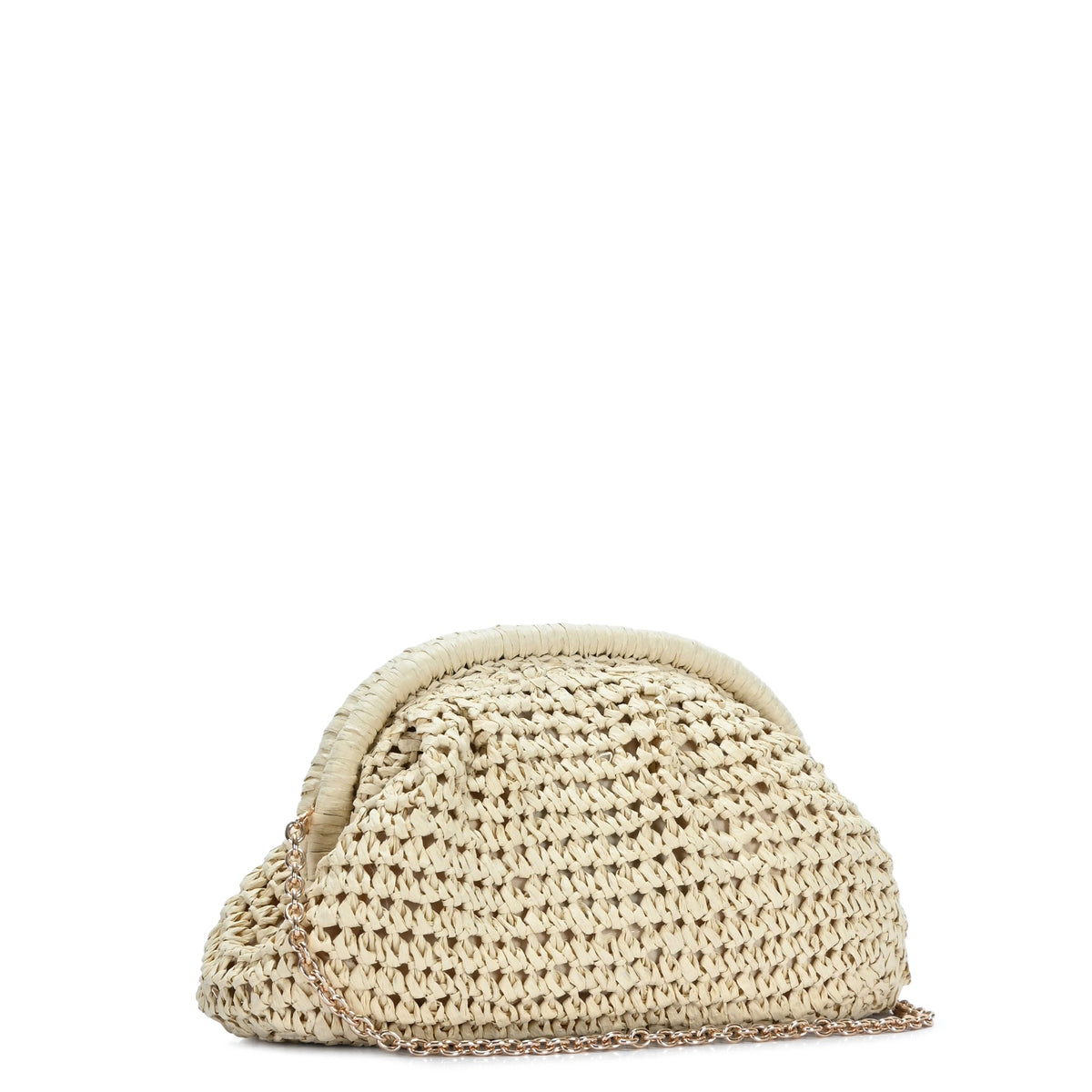 The Brynn Straw Clutch