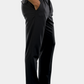 Pleated Wool Trouser Pants - Navy