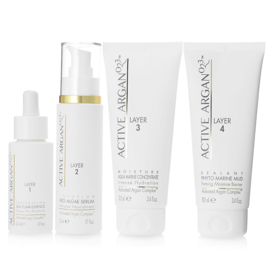 active-argan-4-piece-layered-five-minute-facial-treatment-system