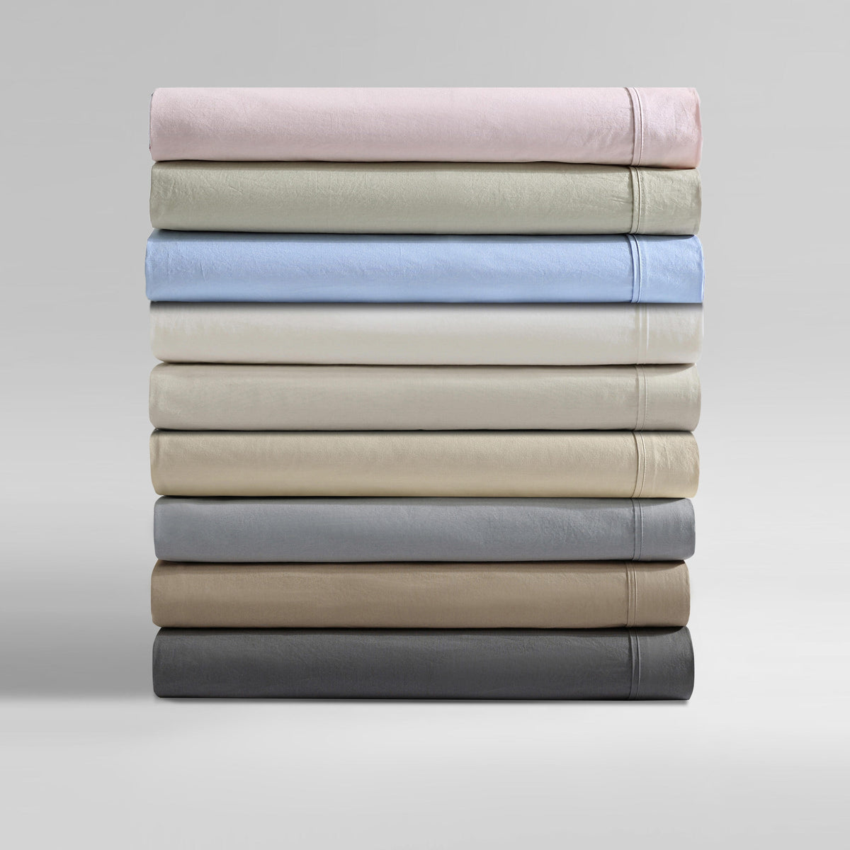 Calvin Klein Washed Cotton Percale Sheet Set