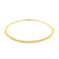 3.5mm 14k Yellow Gold Braided Bracelet