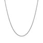14k White Gold Bead Chain 1.5mm