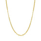 18k Yellow Gold Diamond Cut Cable Link Chain (1.90 mm)