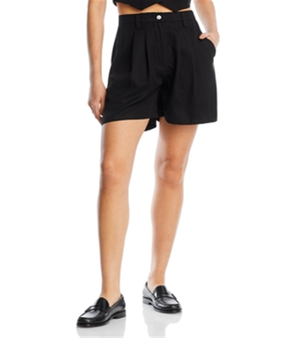 Donni Pleated Twill Shorts Size XS