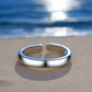 14K Gold and Sterling Silver Toe Ring