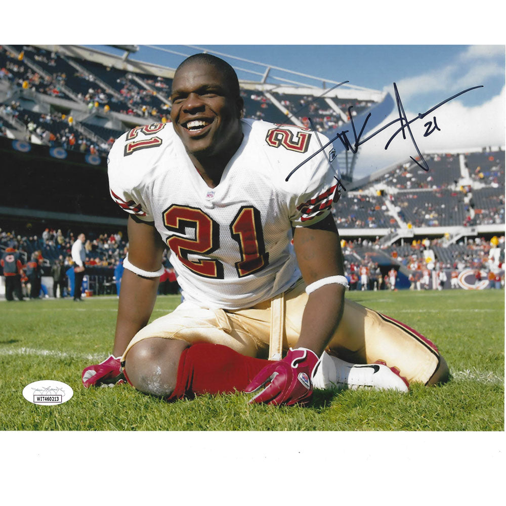 Frank Gore Autographed 8x10 JSA Authenticated
